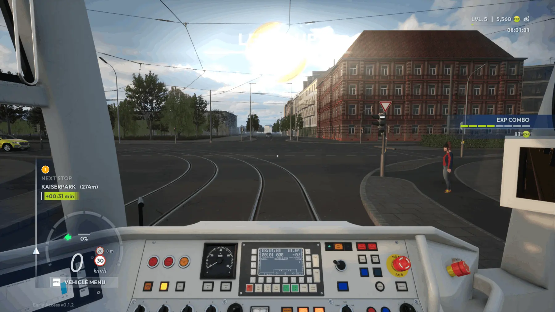 City Transport Simulator Tram - Gameplay