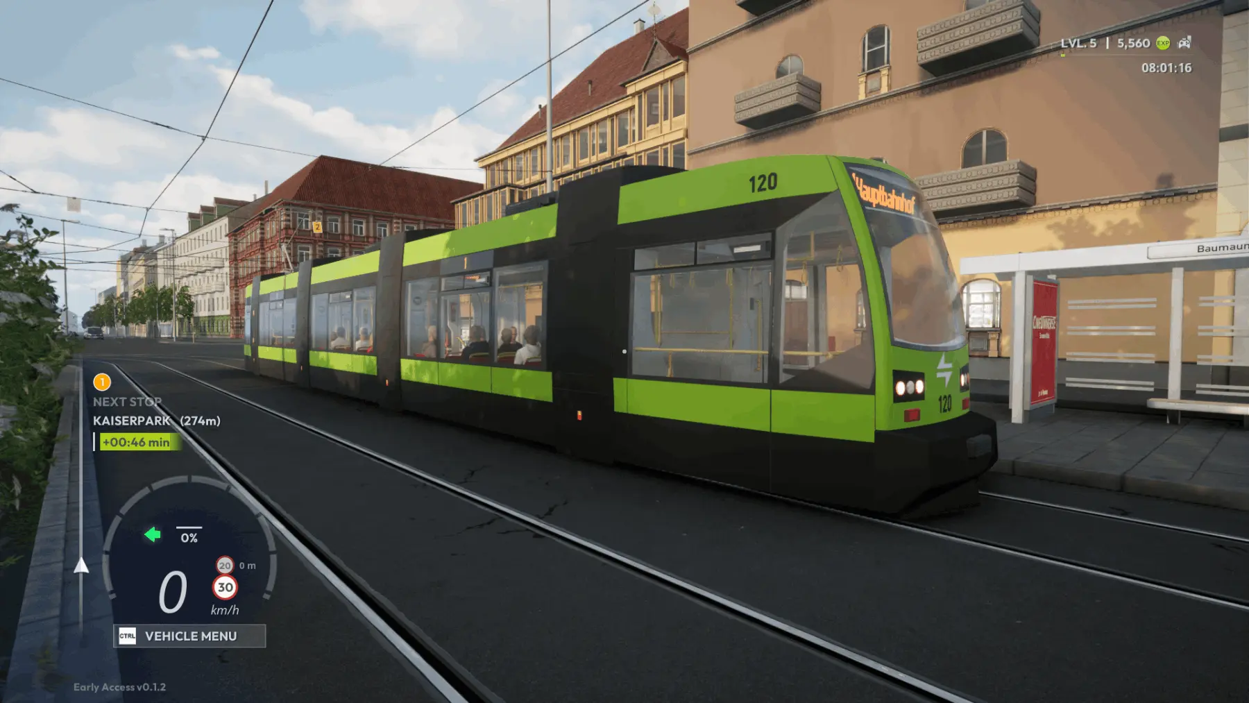 City Transport Simulator Tram - Gameplay