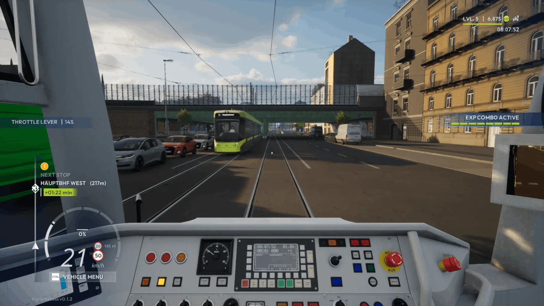 City Transport Simulator Tram - Gameplay