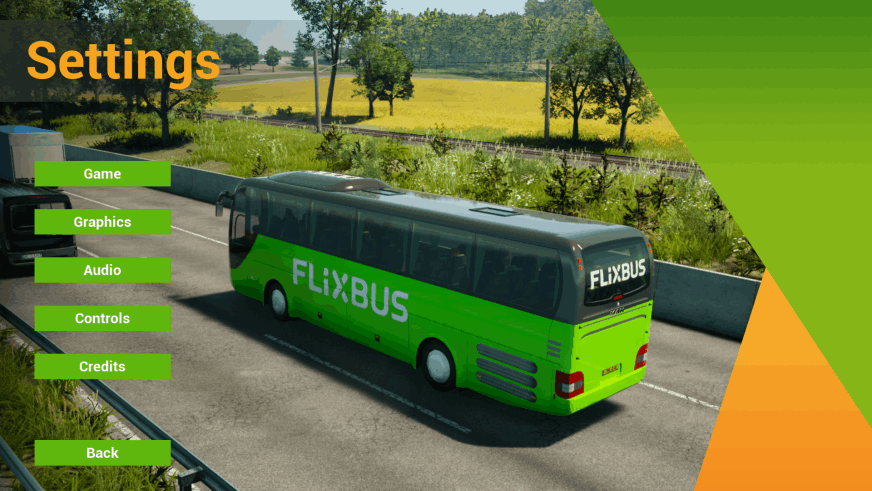 Fernbus Simulator - Menu