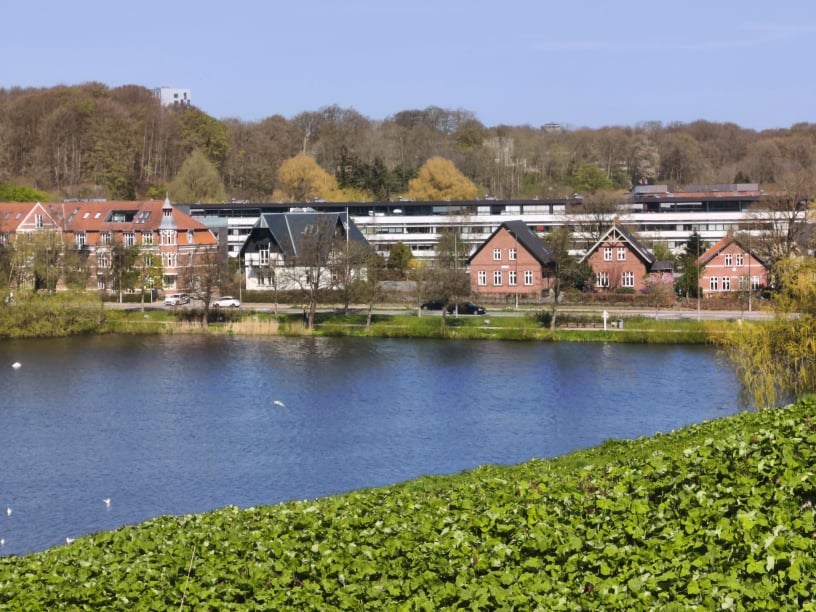 Slotssøvejen set fra Staldgaarden - April 2026