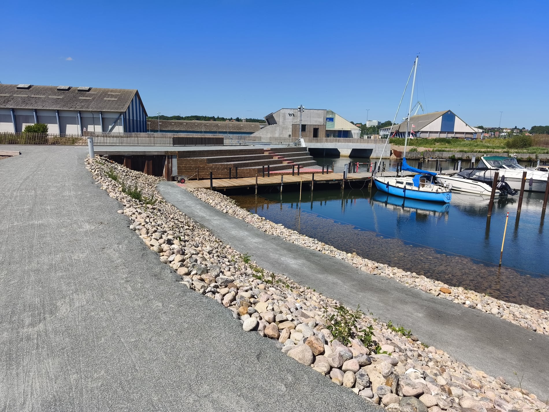 Sluseanlægget ved Marina Syd - Juni 2026