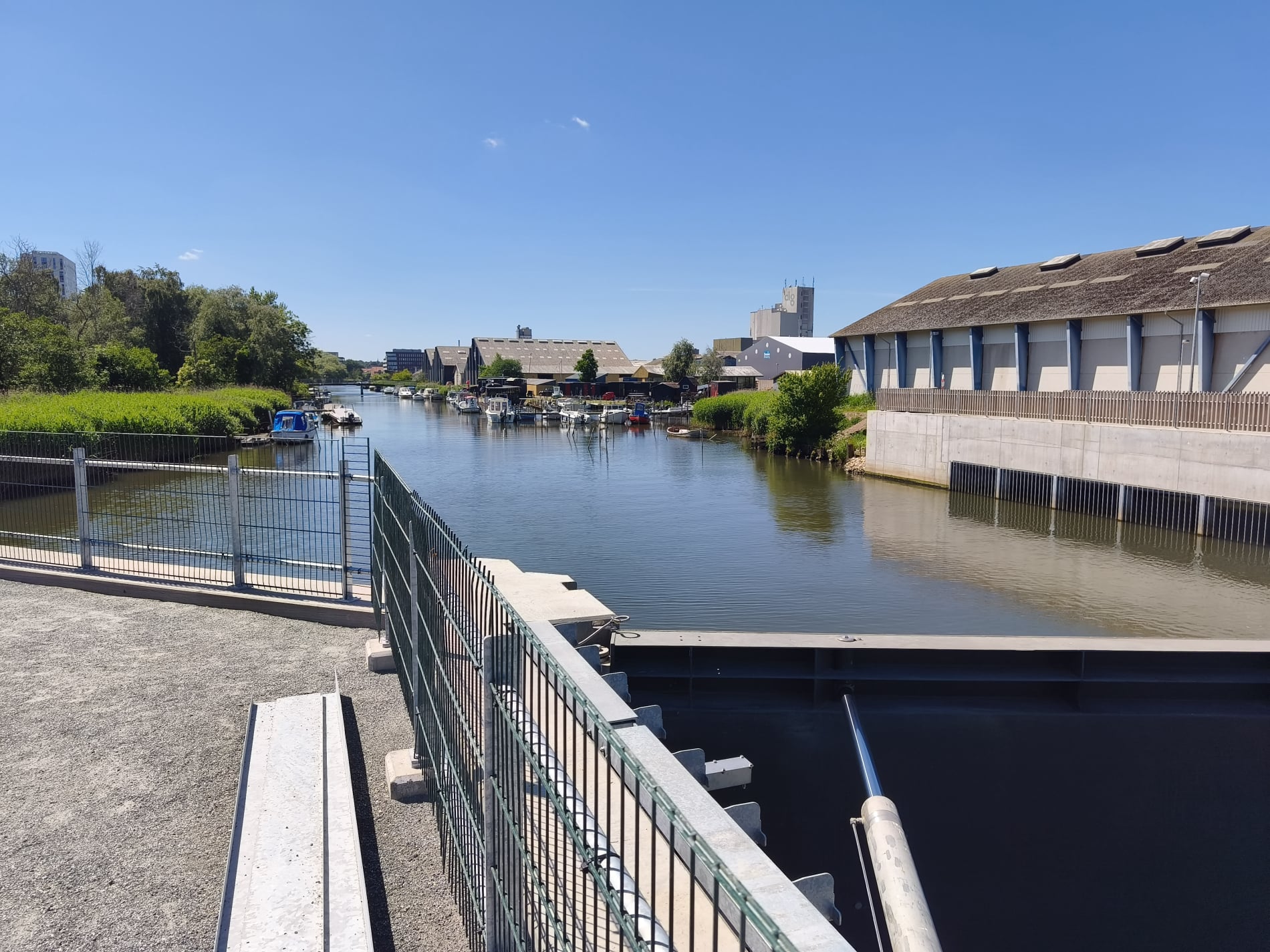 Sluseanlægget ved Marina Syd - Juni 2026