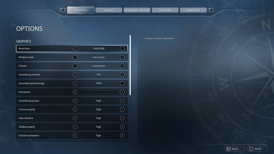 Seafarer - The Ship Sim - Menu
