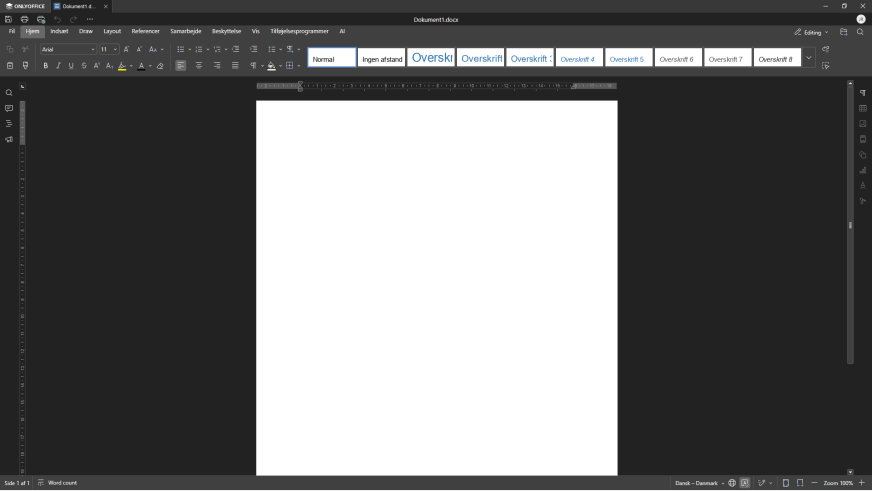 OnlyOffice - Dokumenter