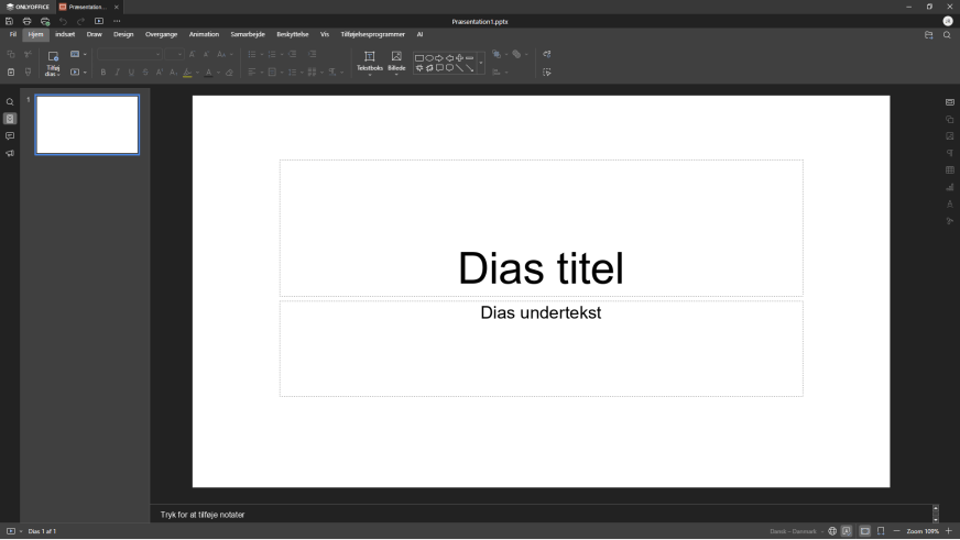 OnlyOffice - Præsentation